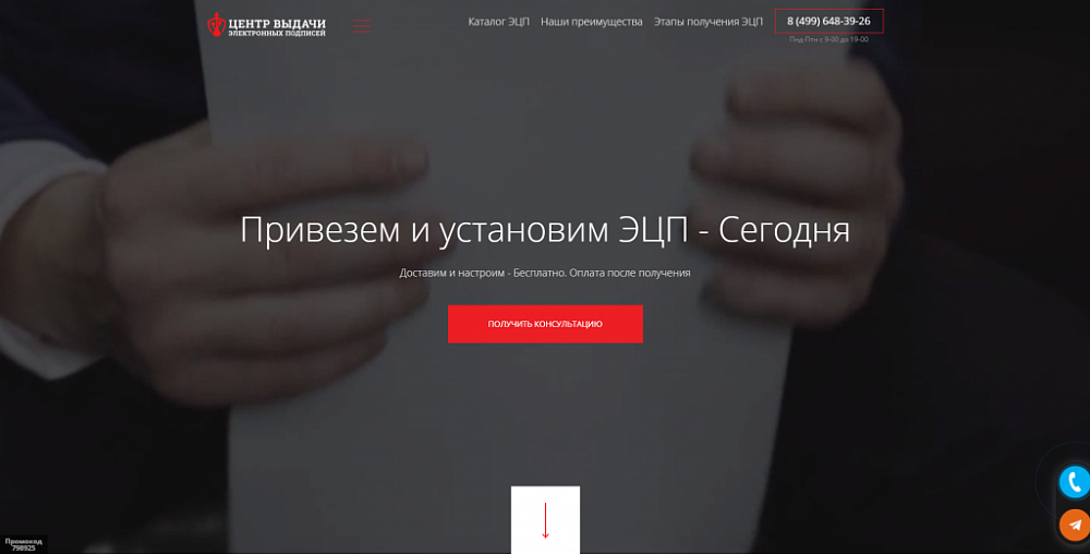 Продвижение сайта ecplegko.ru